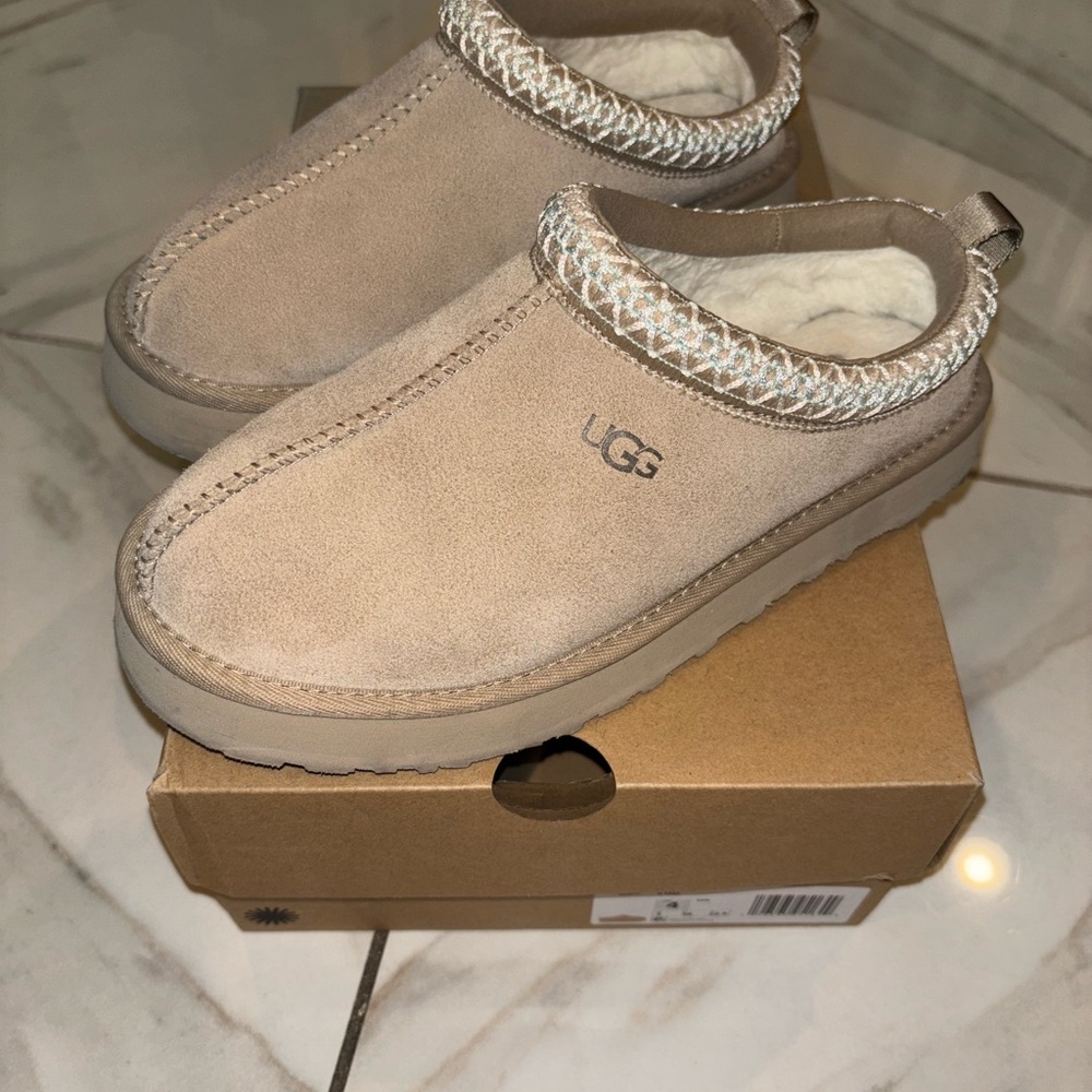 UGG Women's Tan Slip-On Shoes